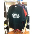 T-Shirt Jesus Tribal weiß auf schwarz
