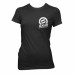 T-Shirt Mountain (Girlie) schwarz