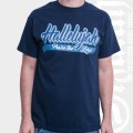 T-Shirt Hallelujah blau