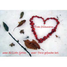 Klappkarte Frohe Weihnachten