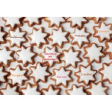 Klappkarte Zimtstern