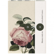 Notizbuch mit Knopf - Blumen sind ein Liebesbrief Gottes 