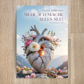 Postkarte "Siehe, ich mache alles neu!" Motiv Herz (undarstellbar) Postkarte "Siehe, ich mache alles neu!" Motiv Herz (undarstellbar)