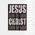 Aufkleber Son of Man - Son of God